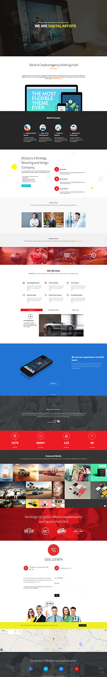 One Page - Advanced Gallery